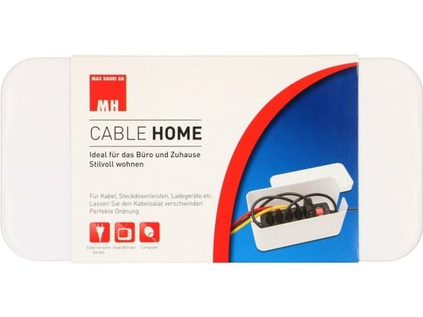 Max Hauri AG Cable Home Cable Facility Box, Kabeldosa, Golv, Plast, Vit