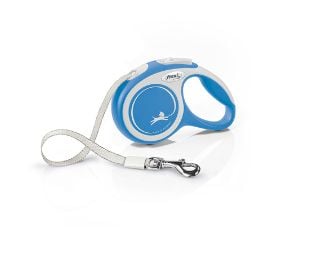 Flexi New Comfort XS Tape 3 m, Universel, Fleksibel hundesnor, Blå, Tape, 12 kg, Monokromatisk