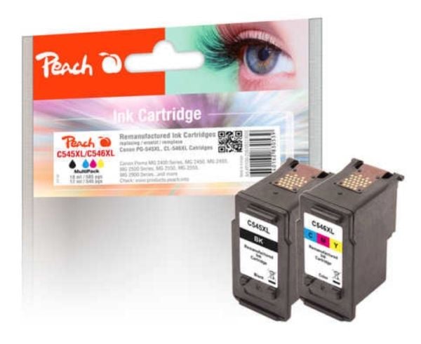Peach Patrone Canon Sparpack PG-545XL CL-546XL bk,c,m,y