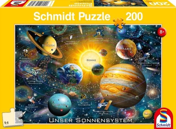 Schmidt Spiele Our solar system, 150 styck, Kryddor, 8 År