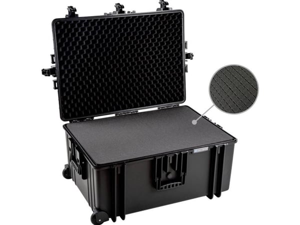 B&amp;W outdoor.case Tyyppi 7800 - Kova kotelo - polypropeeni - musta
