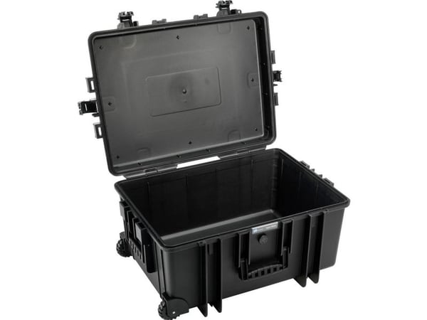 B&amp;W outdoor.case tyyppi 6800 - Kova kotelo - polypropeeni - musta