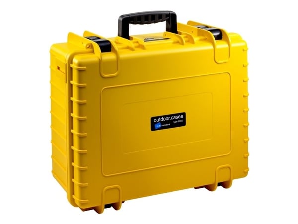 B&W Cases Type 6000, Kova kotelo, Keltainen
