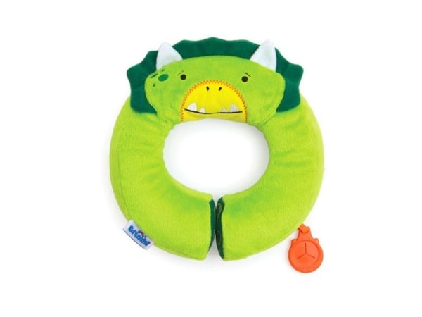 Trunki Yondi Dino - Dudley, Grønn, Hvit, Gult, Barn, 2 år, 30 cm, Plysh, Yondi Dino
