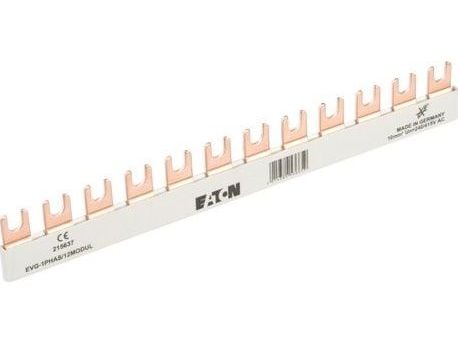 Eaton 215637, Valkoinen, 500 V, Haarukkaliitin, 10 mm², 63 A, 210 mm