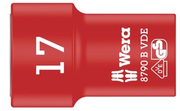 Wera 05004961001, Stikkontakt, 3/8", Metrisk, 1 hoder, 17 mm, 46 mm