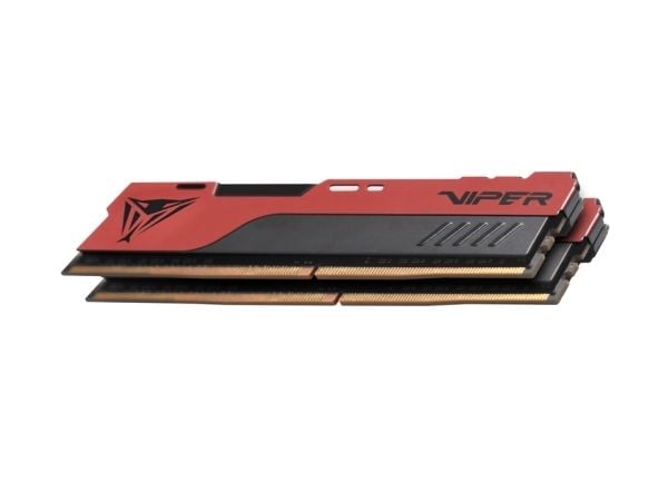 Viper Elite II - DDR4 - sett - 16 GB: 2 x 8 GB - DIMM 288-pin - 3600 MT/s / PC4-28800 - CL20 - 1.35 V - ikke-bufret - ikke-ECC - svart, rød