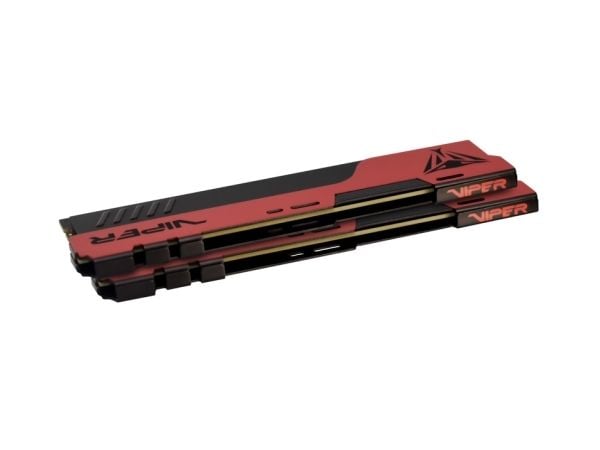 Viper Elite II - DDR4 - sett - 16 GB: 2 x 8 GB - DIMM 288-pin - 3600 MT/s / PC4-28800 - CL20 - 1.35 V - ikke-bufret - ikke-ECC - svart, rød