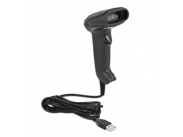 Delock - Strekkodeskanner - håndholdt - 30 skann/sek - dekodet - USB