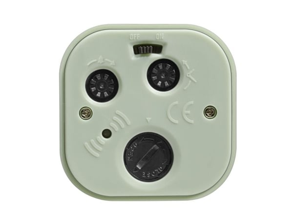 TFA-Dostmann 60.010686, Quartz vekkerklokke, firkant, Grå, Plast, Analog, Batteri