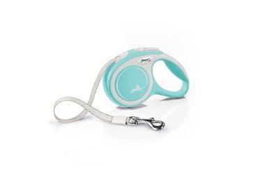 Flexi New Comfort XS Tape 3 m, Universell, Tilbaketrekkelig, Blå, Hvit, Teip, 12 kg, Monokromatisk