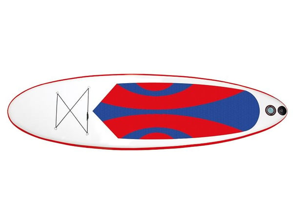 Rest: CS Aqua SUP Board - Stand Up Paddleboard - 300x83x15 cm - Red/Blue