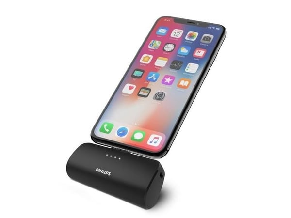 Philips - Strømbank - 2500 mAh - 9.25 watt - 1 A (USB-C)