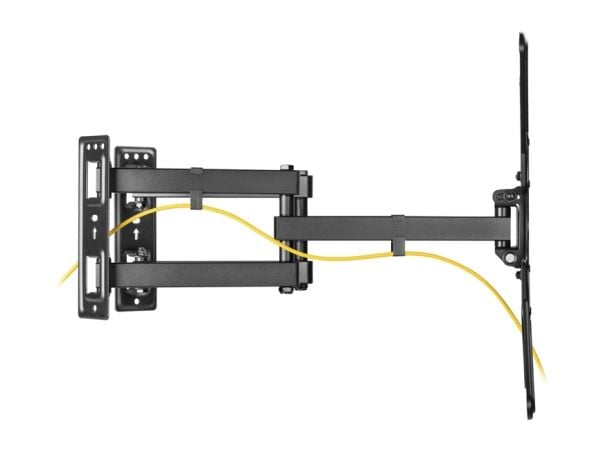 Equip 650328, 139,7 cm (55"), 200 x 100 mm, 400 x 400 mm, -15 - 2°, Plast, Rustfritt stål, Sort