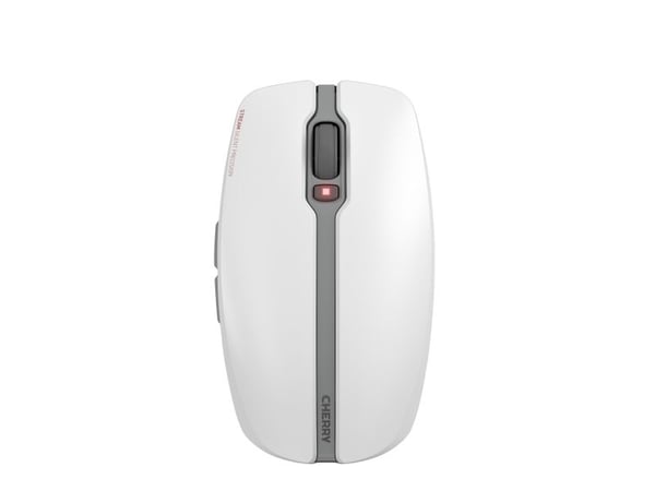 CHERRY STREAM DESKTOP RECHARGE - Tastatur- og mussett - trådløs - 2.4 GHz - QWERTY - Storbritannia - tastsvitsj: CHERRY SX - blekgrå