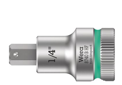 Wera 05003089001, Pistorasia, 3/8", Brittiläinen, 1 pää(t), 1/4", Kromivanadiini-teräs Wera 05003089001, Pistorasia, 3/8", Brittiläinen, 1 pää(t), 1/4", Kromivanadiini-teräs