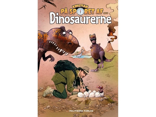 Kristian på sporet af dinosaurerne - af Gintberg Kristian - bog (kovakantinen kirjoitus) | Kieli: Tanska