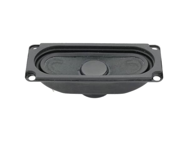 Visaton SC 3.7 ND WP, Full rekkevidde, 30 W, Rektangulær, 8 O, 160 - 12000 Hz, Svart