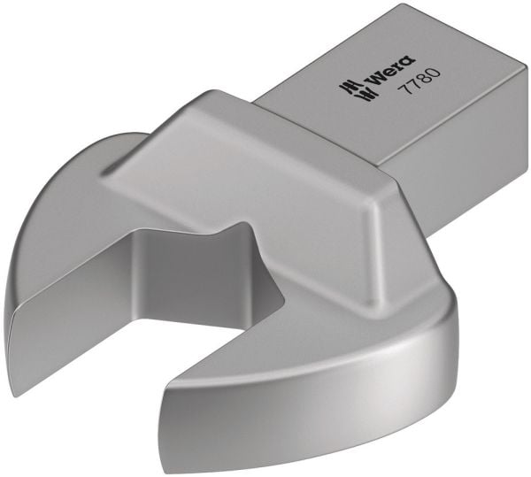 Wera 7780, Torque wrench end fitting, Sølv, 1 stykker, Chromium-Vanadium Steel (Cr-V)