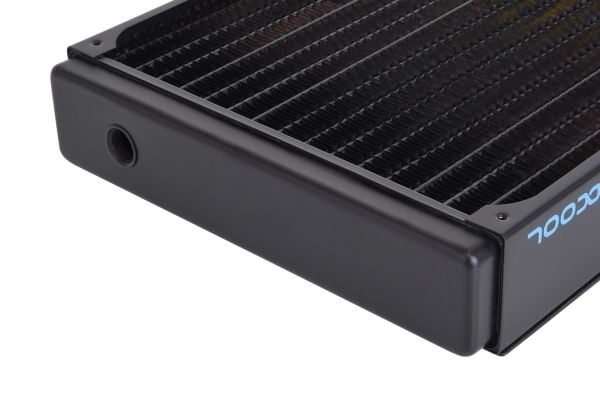 Alphacool 14350, Jäähdytin, Terästä, Musta, 200 mm, 440 mm, 48 mm