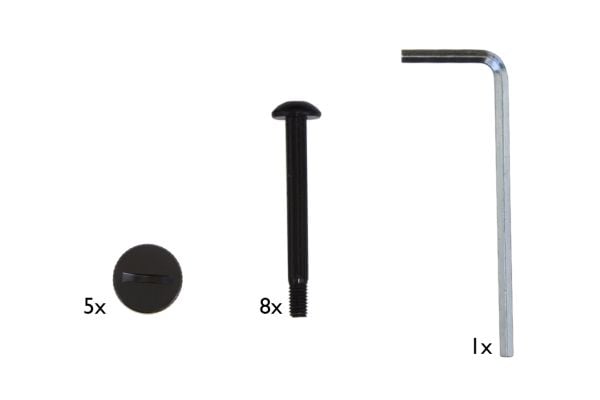 Alphacool 14350, Jäähdytin, Terästä, Musta, 200 mm, 440 mm, 48 mm