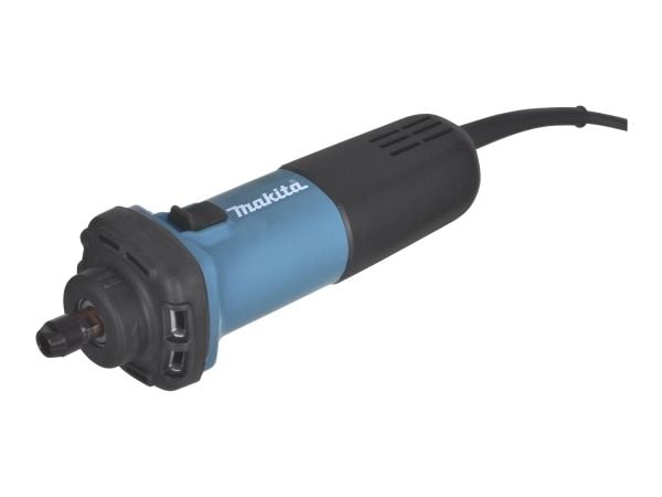 Makita GD0602, Sort, Blå, 26000 RPM, 6 mm, 2,5 m/s², AC, 400 W