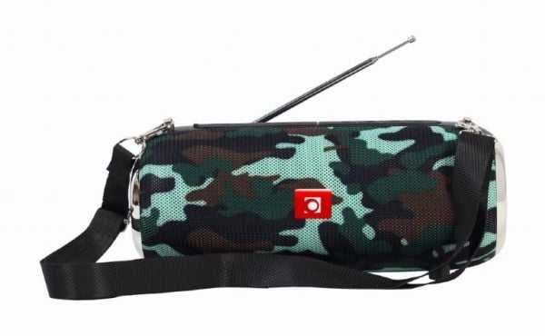 Gembird SPK-BT-17-CM - Høyttaler - for bærbar bruk - trådløs - Bluetooth 5.1 - 10 watt - camo