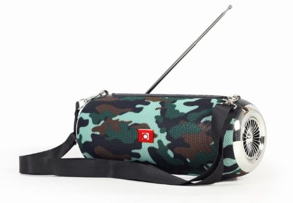 Gembird SPK-BT-17-CM - Høyttaler - for bærbar bruk - trådløs - Bluetooth 5.1 - 10 watt - camo