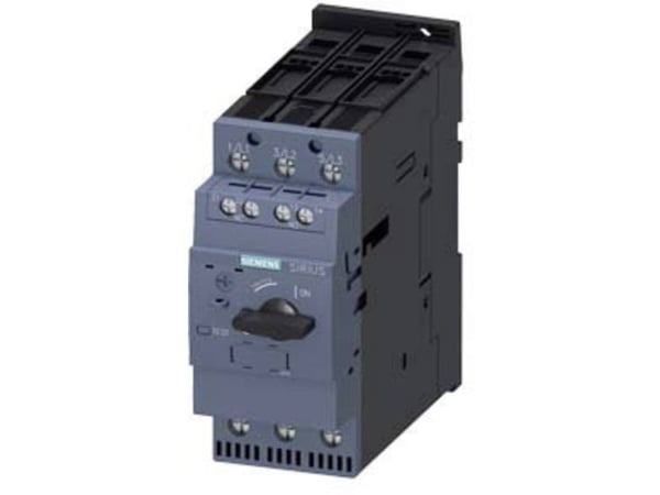 Siemens 3RV2032-4KA15 Katkaisija 1 kpl Asetusalue (virta): 62 - 73 A Kytkentäjännite (max.): 690 V/AC (L x K x S) 55 x 140 x 149 mm