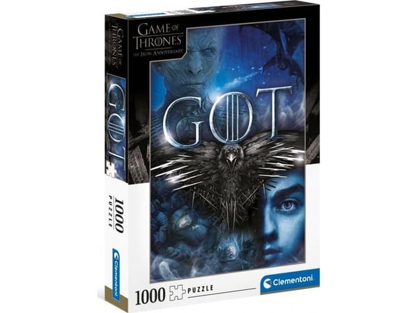 Clementoni - Game of Thrones - puslespill - 1000 deler