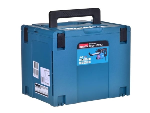 MAKITA BORING OG SKIFTE HAMMER SDS-PLUS 1050W 3,9J AVT LED +HÅNDTAK +DX11 HR3012FCWJ