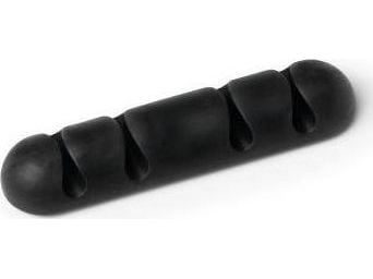 Durable Cavoline Clip 4, Kaapelinpidike, Vastaanotto, Muovi, Musta