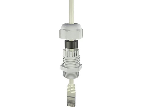 Bopla 12002404 M25 Polyamidi Harmaa Valkoinen (RAL 7035) 1 kpl