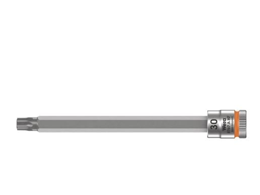 Wera 05003370001, Stikkontakt, 1/4", 1 hoder, T30, Kromvanadiumstål, Kromfarget