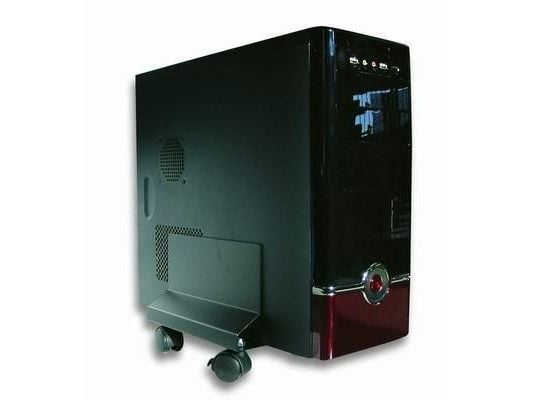 Techly ICA-CS 34, Multimediakärry, Musta, PC, 25 kg, 195 mm, 240 mm