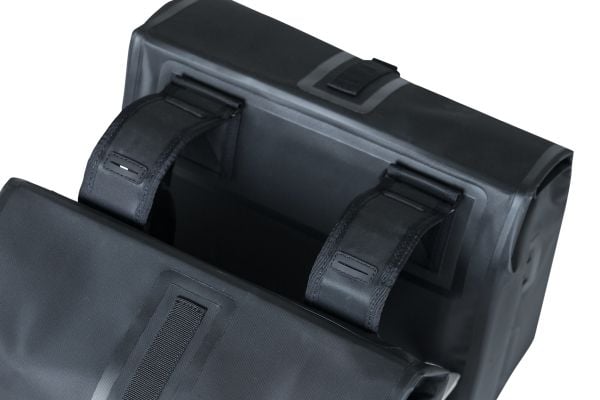 Basil BA17659, Bakre, Sykkelveske, Polyester, Svart, 50 l, 360 mm