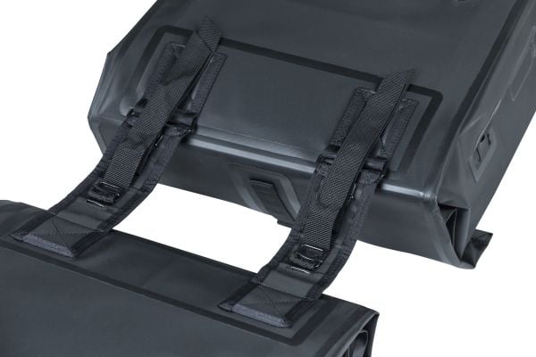 Basil BA17659, Bakre, Sykkelveske, Polyester, Svart, 50 l, 360 mm