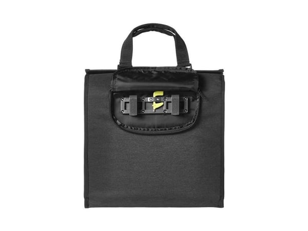 Basil Mira, Bakre, Sykkelveske, Polyester, Svart, 17 l, 5 kg