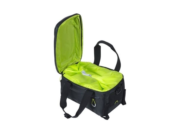 Basil Miles, Bakre, Sykkelveske, Polyester, Svart, 7 l, 5 kg