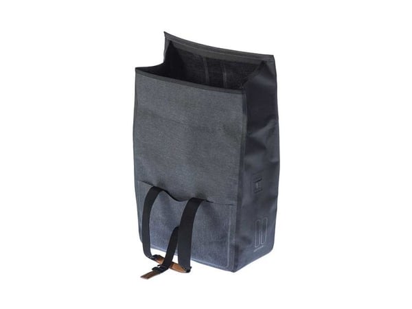 Basil Urban Dry, Bakre, Sykkelveske, Polyester, Grå, 25 l, 5 kg
