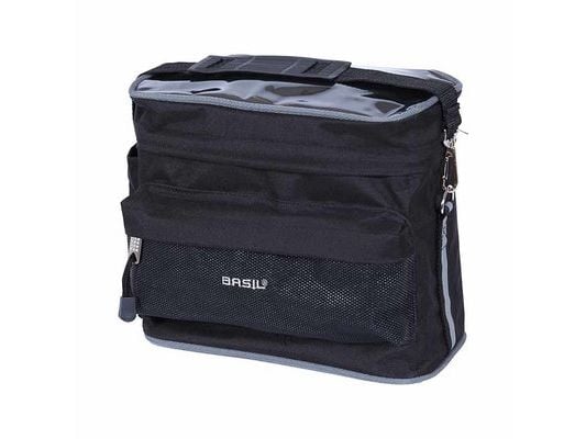 Basil Mali, Sykkelveske, Polyester, Svart, 8 l, 2,5 kg, 260 mm