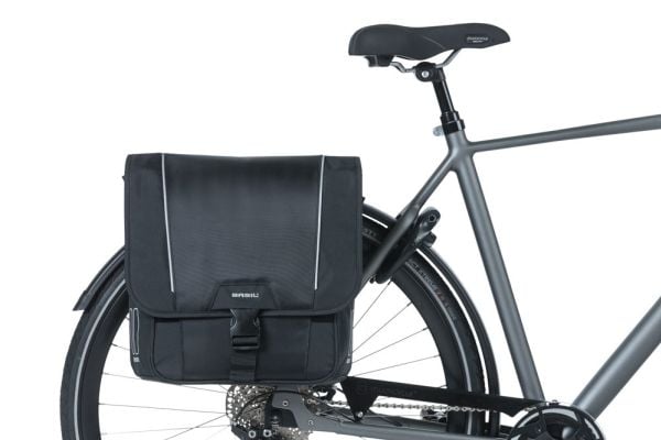 Basil Sport Design, Bakre, Sykkelveske, Polyester, Sort, 32 l, 10 kg