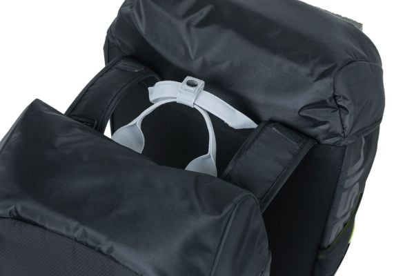 Basil Miles, Bakre, Sykkelveske, Polyester, Sort, 34 l, 10 kg