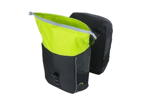 Basil Miles, Bakre, Sykkelveske, Polyester, Sort, 34 l, 10 kg