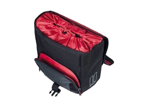 Basil Sport Design, Bakre, Sykkelveske, Polyester, Svart, 18 l, 5 kg