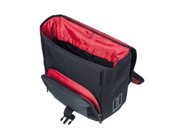 Basil Sport Design, Bakre, Sykkelveske, Polyester, Svart, 18 l, 5 kg