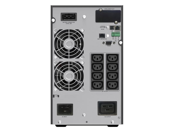 PowerWalker VFI 3000 ICT IoT, Dobbeltkonvertering (Online), 3 kVA, 3000 W, Ren sinus, 160 V, 300 V