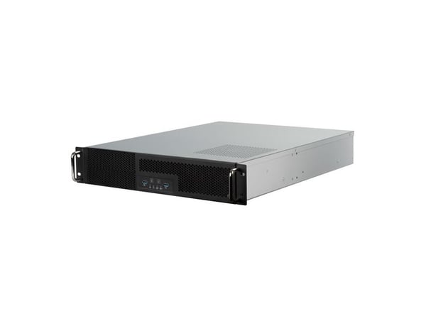 SilverStone RM23-502 - Kan monteras i rack 2U - ATX - ingen strömförsörjning (ATX) - USB