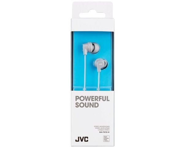 JVC HA-FX10-H-E hörlurar i örat grå