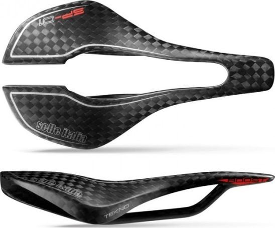 Selle Italia sete SP-01 BOOST TEKNO SUPERFLOW L (id match - L3) Hi-Tech carbon 7x9, sort (NEW)